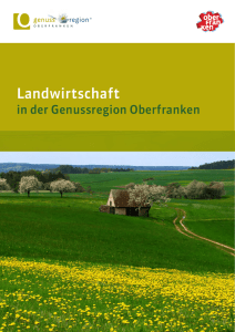 Landwirtschaft in der Genussregion Oberfranken
