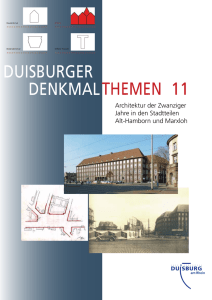 Duisburger Denkmalthemen 11