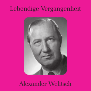 Welitsch text - Preiser Records