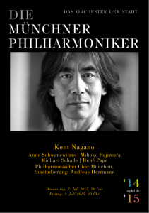 Kent Nagano - Münchner Philharmoniker