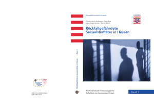 Rückfallgefährdete Sexualstraftäter in Hessen