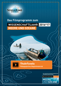 Wissenschaftsjahr 2016/17: Meere und Ozeane