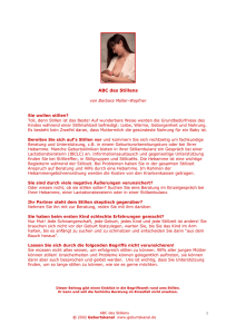 ABC Des Stillens