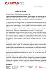 Caritas Fribourg_communiqué de presse AG 2012_de