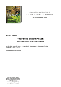 Regenwald 00.qxd - Forstzoologie und Entomologie