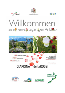 downloaden gartenführer "giardino della rosa"