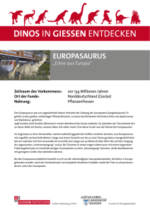 EurOpasaurus - Dinos