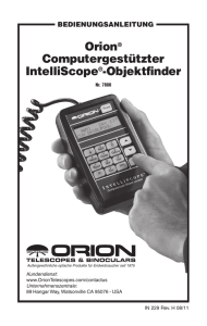 Orion® Computergestützter IntelliScope®
