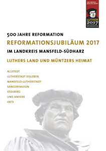 Reformationskalender_Lutherstadt Eisleben und Umgebung