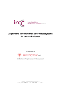 Allgeimene Patienteninformation Mastozytose_IMCC