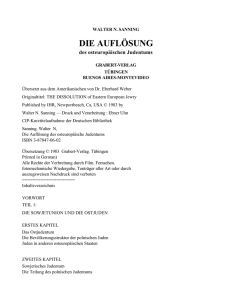 Die Auflösung