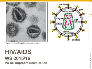 HIV-1 - Institut für Virologie und Antivirale Therapie