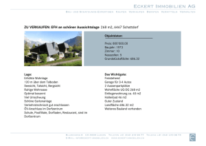 ECKERT IMMOBILIEN - Verkaufsdokumentation