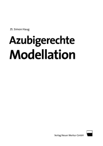 Modellation - Fachbuch