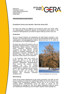 Informationsblatt Umwelt 02/2012