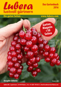Gartenbuch Obst und Beeren 2016