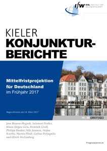 Kieler Konjunkturberichte Nr. 30