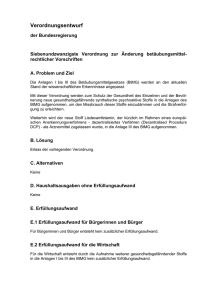 Verordnungsentwurf - Drogen Info Berlin
