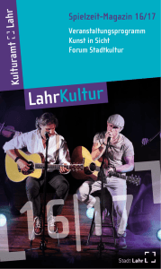 LahrKultur - Kultur in Lahr