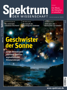 Spektrum der Wissenschaft 2010 03