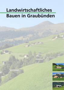 Landwirtschaftliches Bauen in Graubünden - vlp