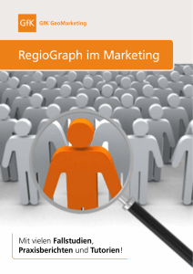 RegioGraph im Marketing