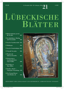 - Lübeckische Blätter