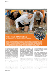 Stärkster Lauf an starkem Standort: Matsch und Marketing