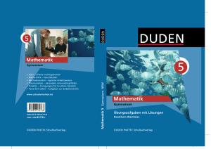 Mathematik 5 - Duden Schulbuch