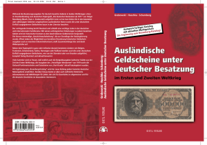 Ausländische Geldscheine unter Deutscher Besatzung