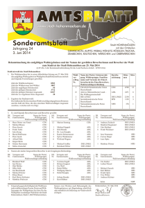 Sonderamtsblatt 05-2014 KWahl