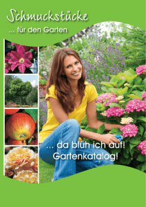 können Sie sich unseren aktuellen Gartenkatalog