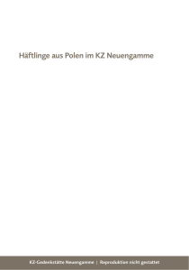 Häftlinge aus Polen im KZ Neuengamme