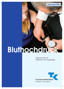 Bluthochdruck - Wissenswertes für Patienten und