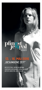 Programmheft 2016 - Festival Brunegg