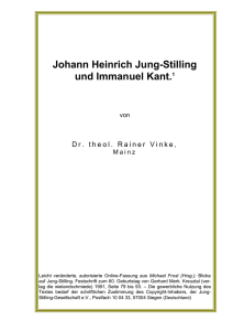Johann Heinrich Jung-Stilling und Immanuel Kant.1