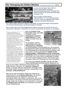 Der Untergang des Dritten Reiches www.mittelschulvorbereitung.ch