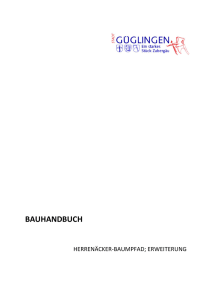 Bauhandbuch Herrenäcker-Baumpfad, Erweiterung