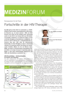 Fortschritte in der HIV-Therapie