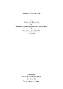 inaugural - dissertation - GWDG: Benutzer