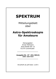 Nr. 47 - astrospectroscopy.de