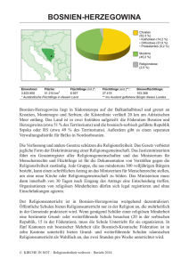 bosnien-herzegowina - Religionsfreiheit weltweit