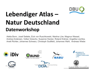 Zwischenstand Ergebnisse techn. Umfrage