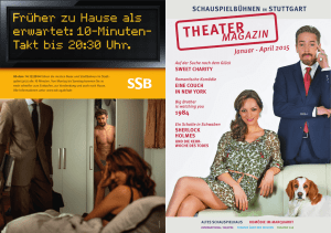 THEATER - Schauspielbühnen in Stuttgart