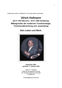 Hofmann - Christian-Albrechts