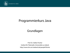 Programmierkurs Java