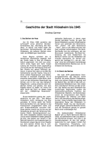 Geschichte der Stadt Hildesheim