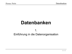 Datenbanken - Angry Criminals