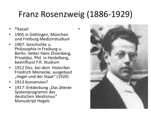 Franz Rosenzweig