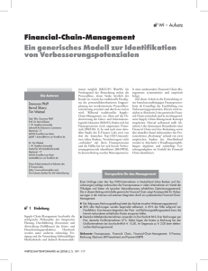 WI 02/04: Financial-Chain-Management — Ein generisches Modell